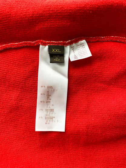 Louis Vuitton Red Embroidered Hoodie