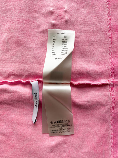 Louis Vuitton Pink Tie-Dye Logo Tee