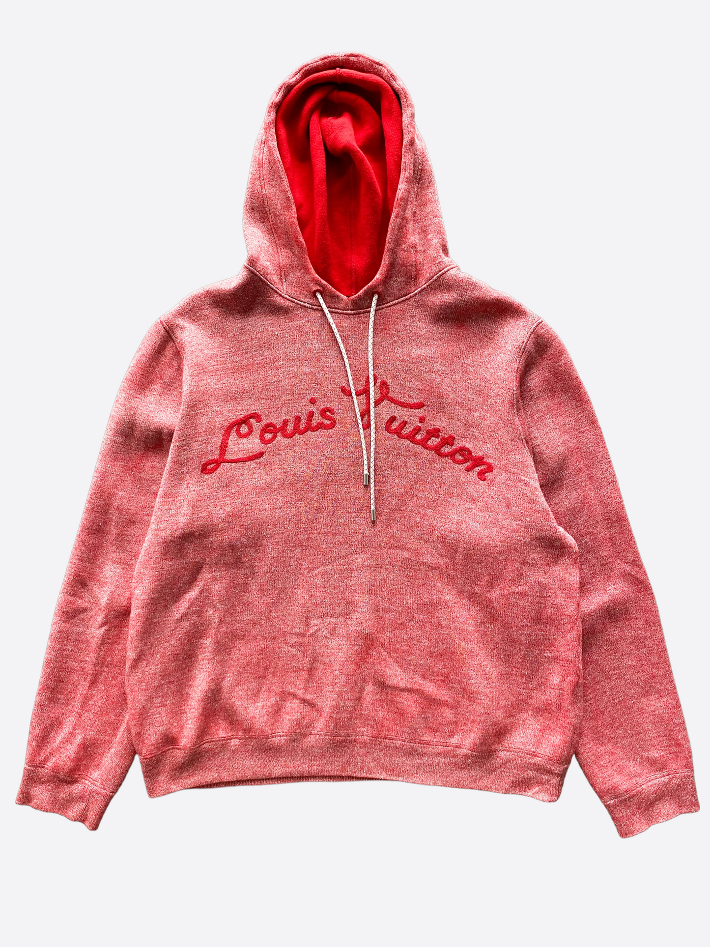 vuitton hoodie red