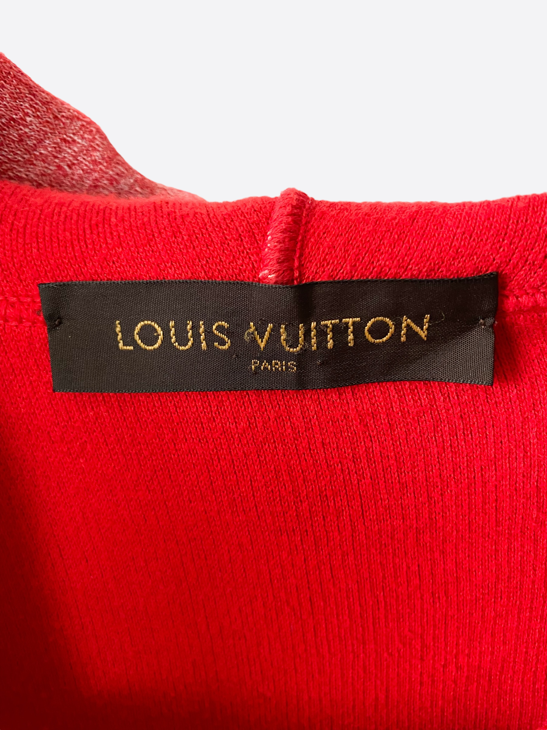 Louis Vuitton red Louis 4 Vuitton Sweater