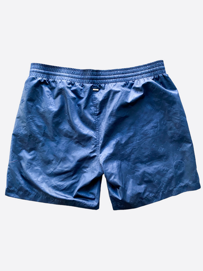 Louis Vuitton Navy Monogram Swim Shorts