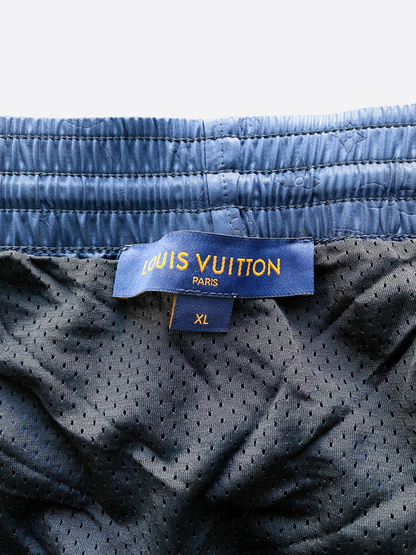 Louis Vuitton Navy Monogram Swim Shorts