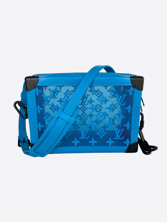 Louis Vuitton Blue Monogram Mesh Trunk