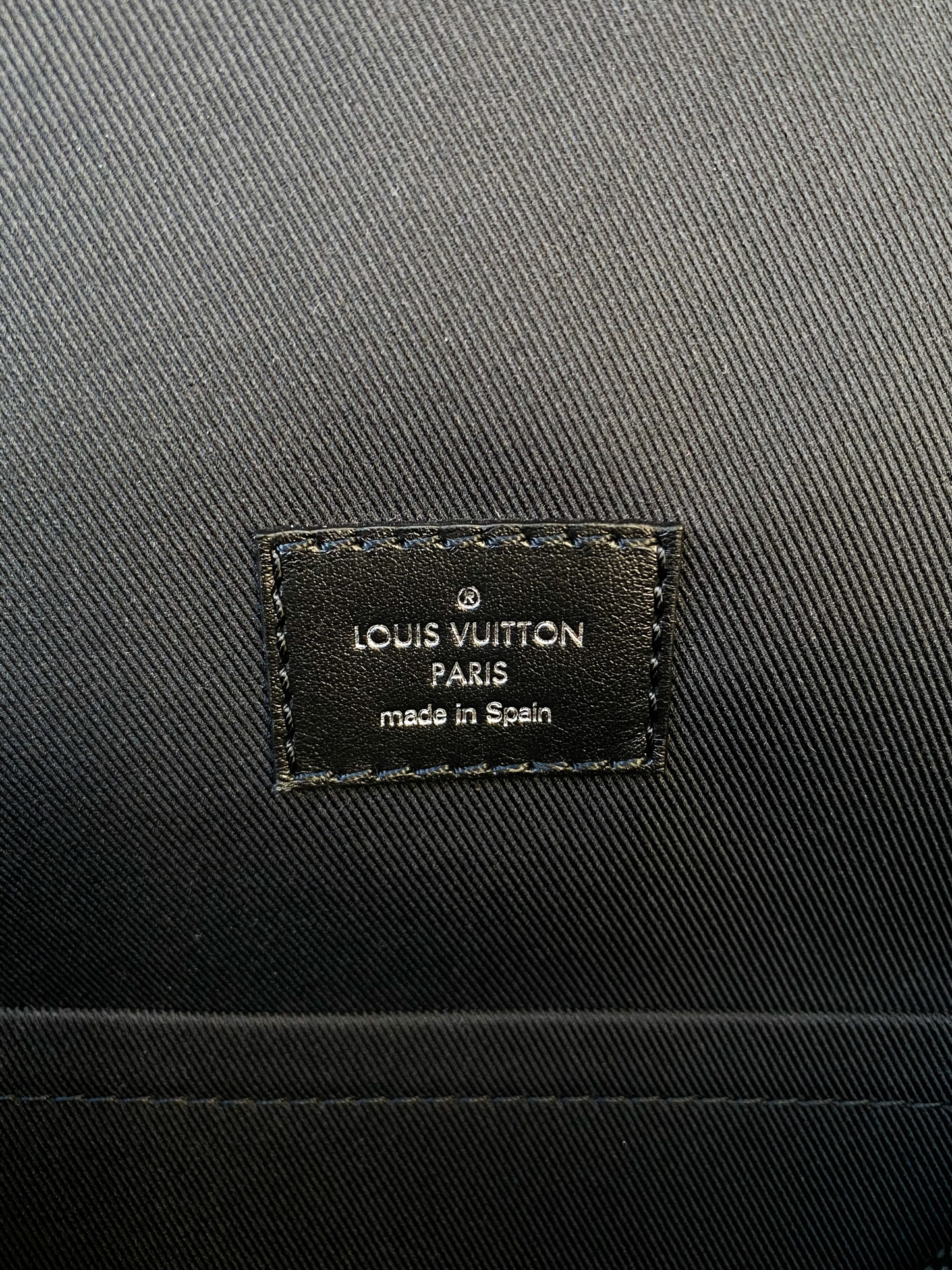 Louis Vuitton® Campus Backpack Graphite. Size