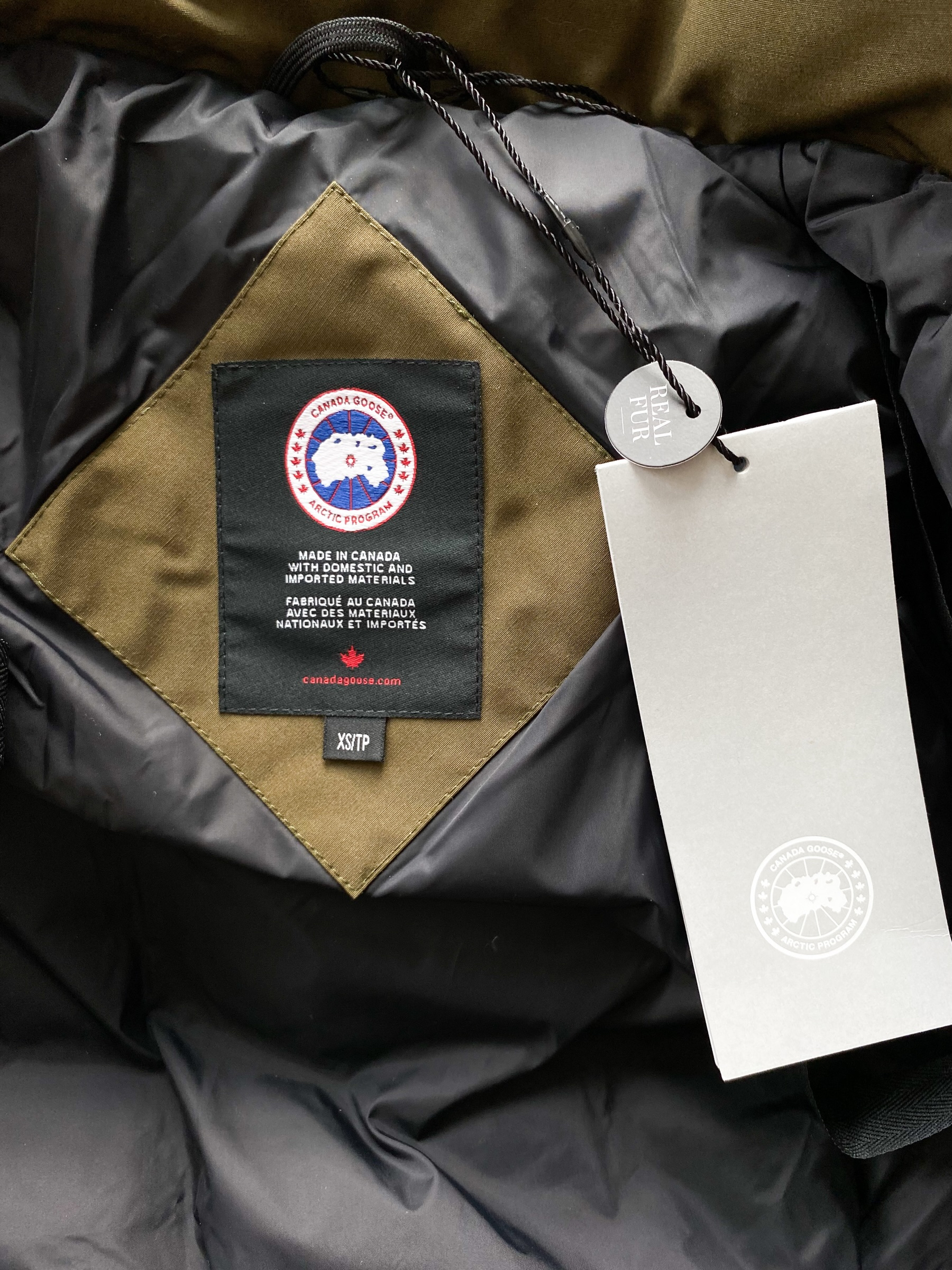 Canada goose 2025 trillium military green