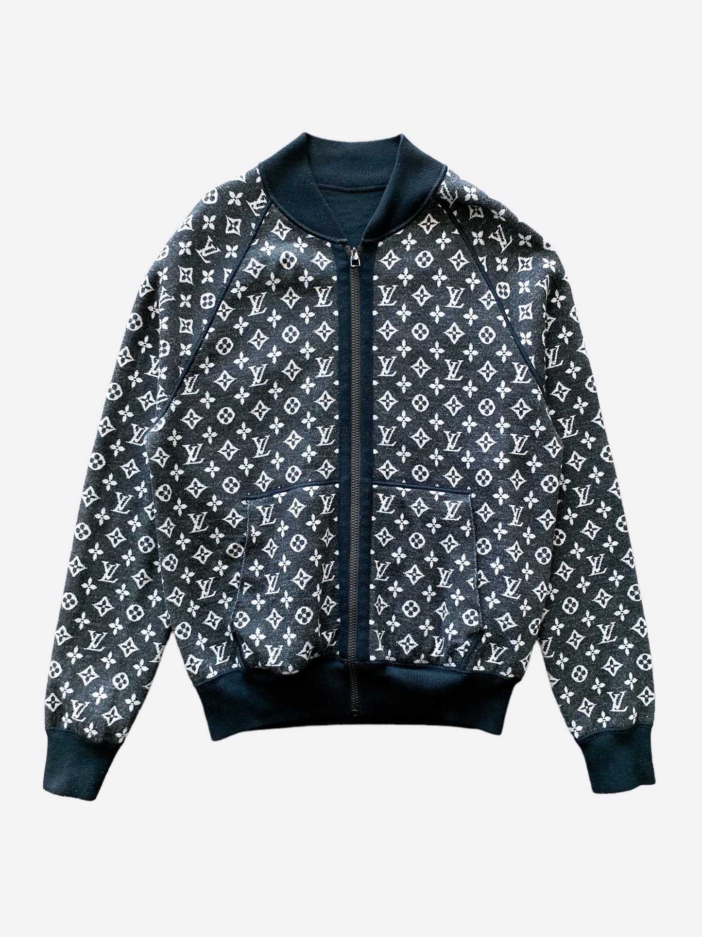 Louis Vuitton 2000s Pre-Owned Reversible Bomber Jacket - ShopStyle