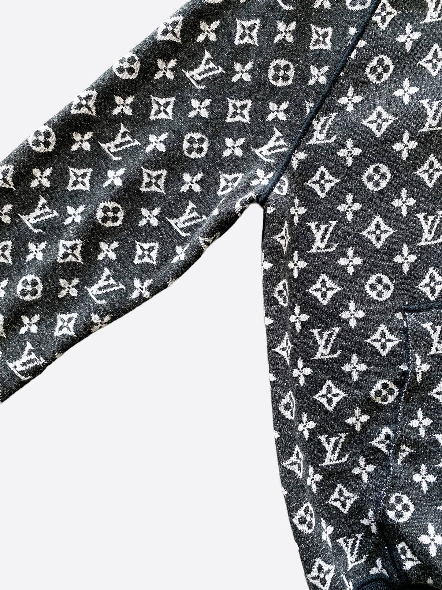 Louis Vuitton Reversible Monogram Down Blouson in Black Polyester  ref.876577 - Joli Closet