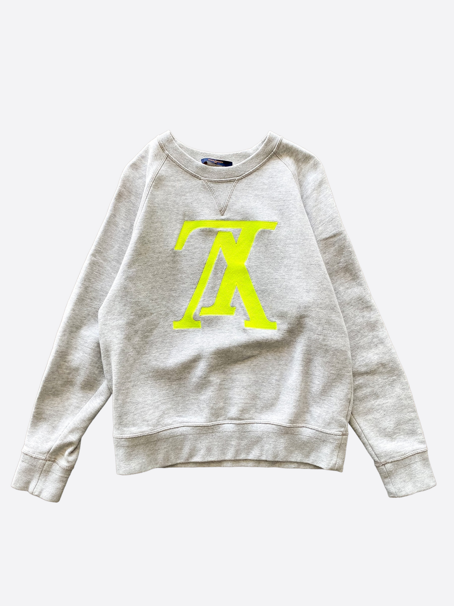 Louis Vuitton, Sweaters, Louis Vuitton Upside Down Neon Logo Crewneck  Sweatshirt