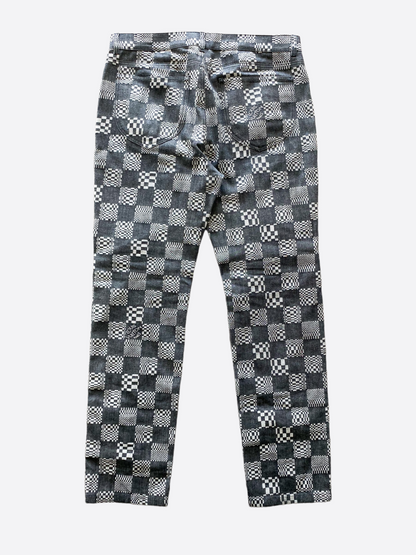 Louis Vuitton Damier Print Jeans