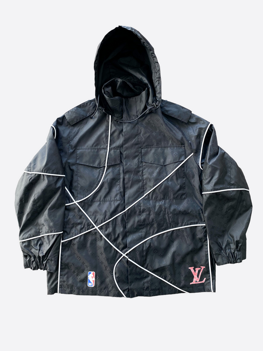 Louis Vuitton NBA Black Monogram Jacket