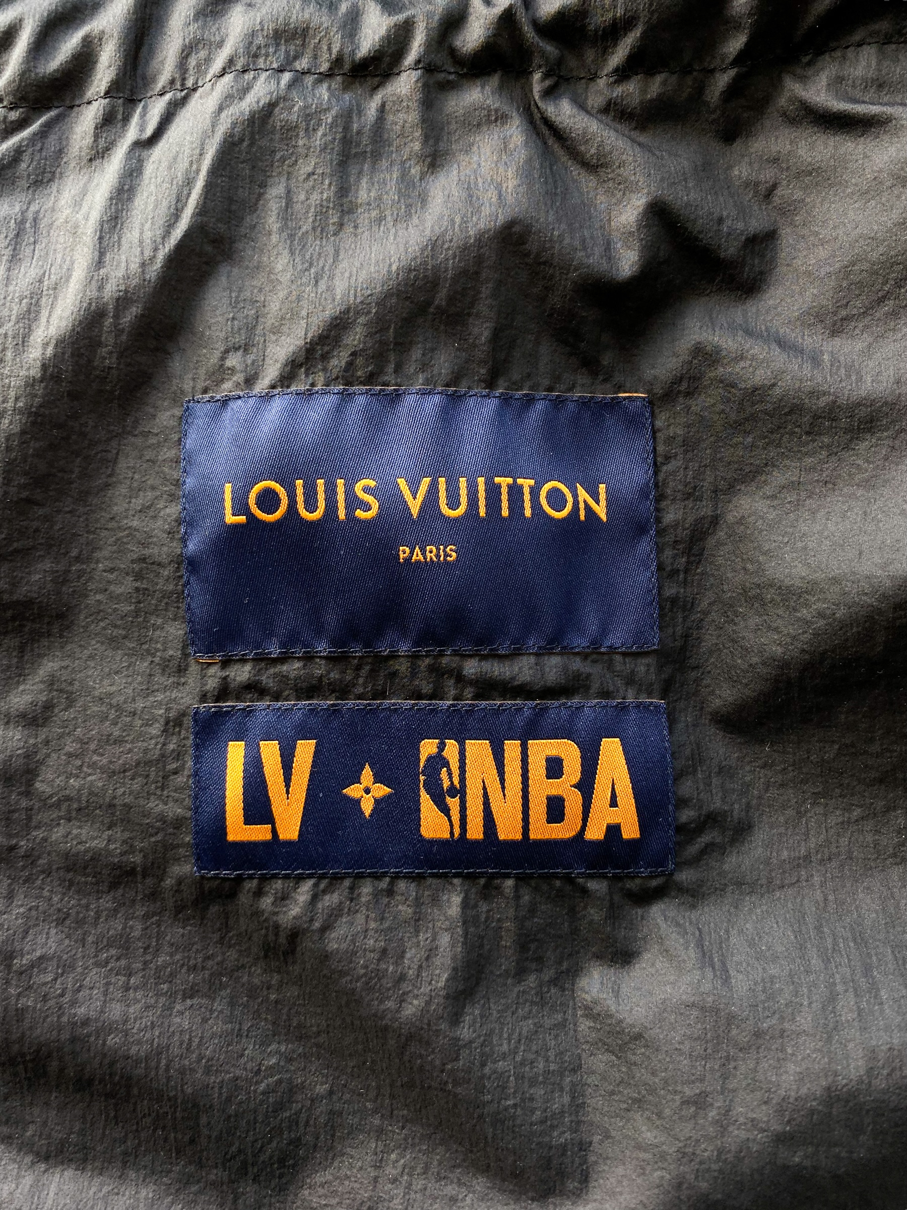 Louis Vuitton NBA Black Monogram Jacket