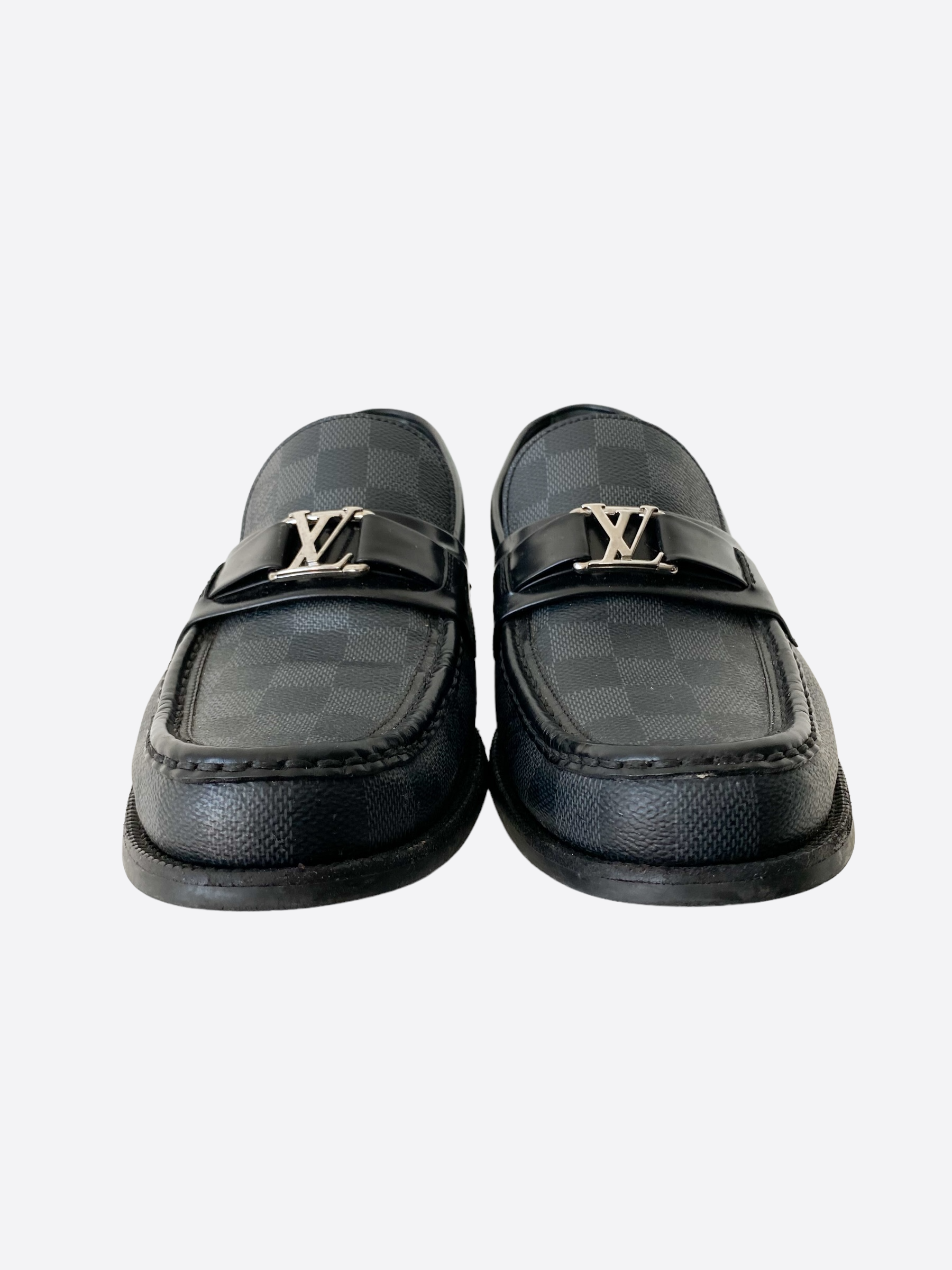 Shop Louis Vuitton DAMIER GRAPHITE Men's Shoes