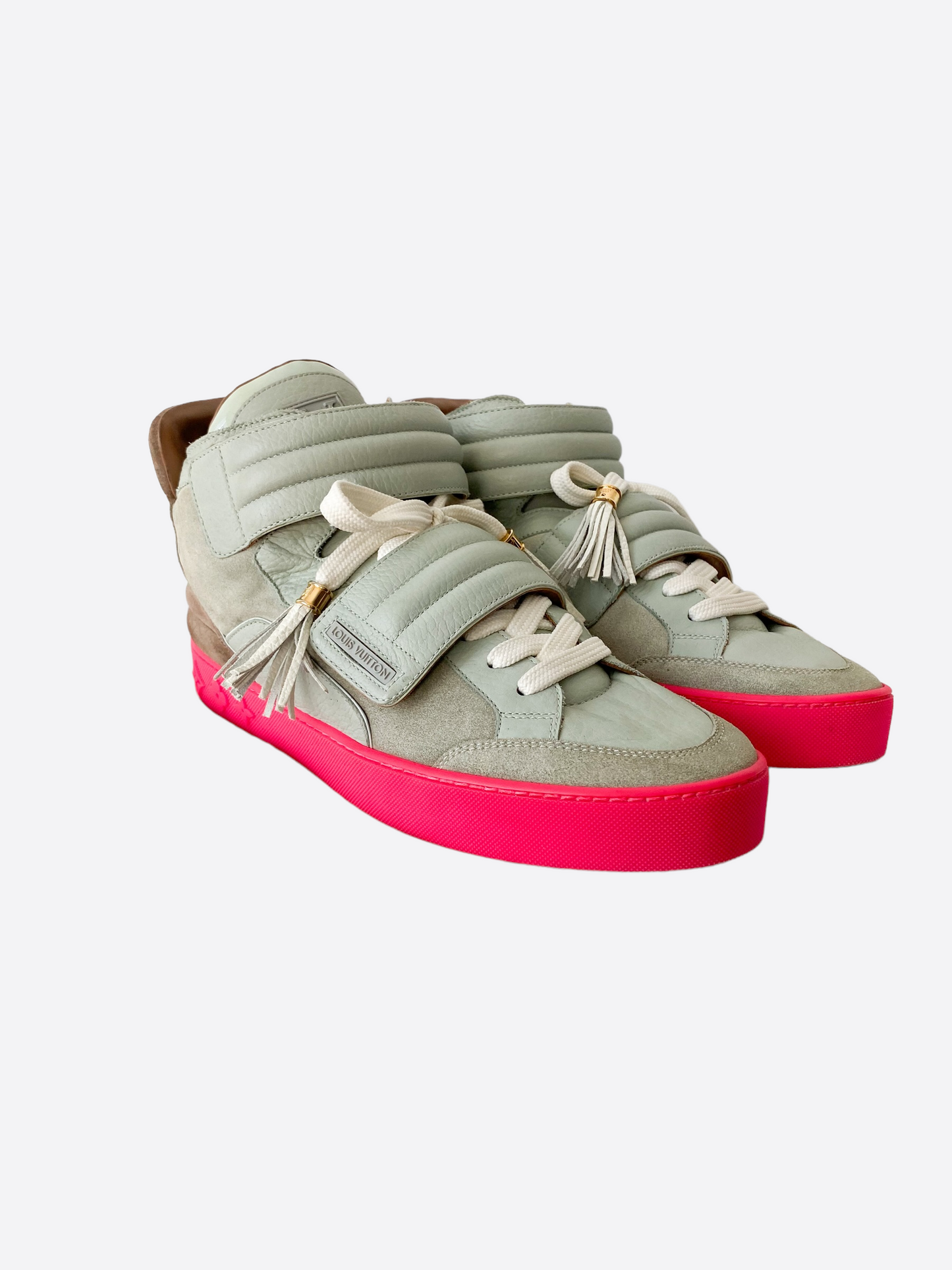 LOUIS VUITTON X Kanye West Jaspers Grey/Pink $3,700.00 - PicClick