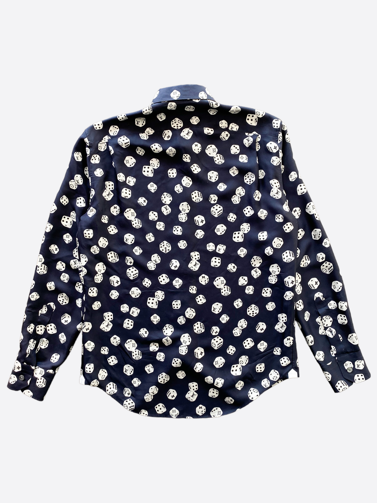 Louis Vuitton, Other, Louis Vuitton Silk Dice Dress Shirt