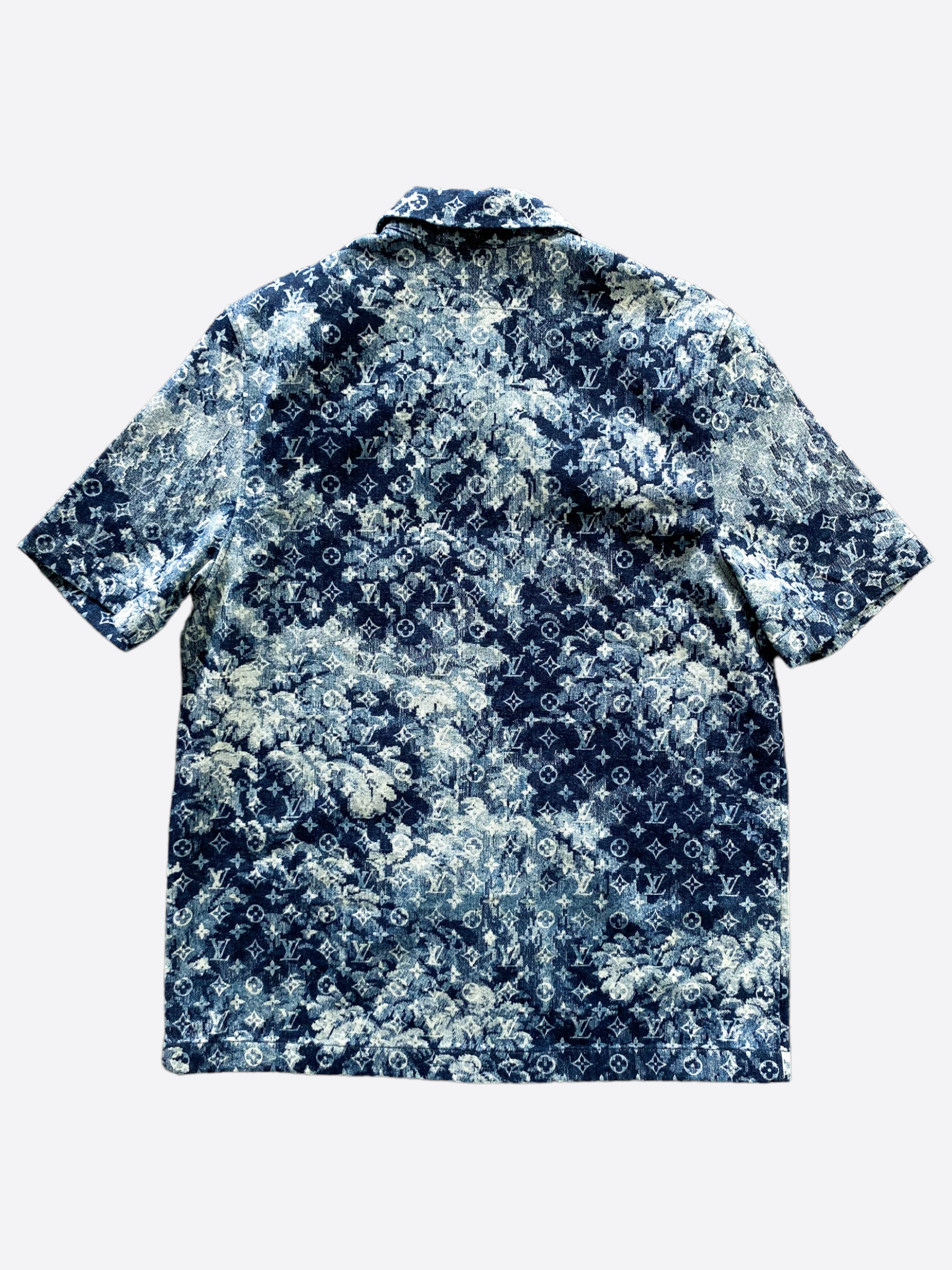 Louis Vuitton Tapestry Monogram Button Up Shirt