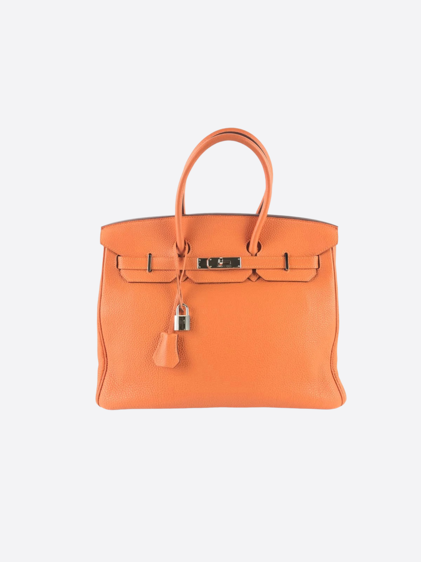Hermès Orange Togo Leather Birkin 35 – Savonches