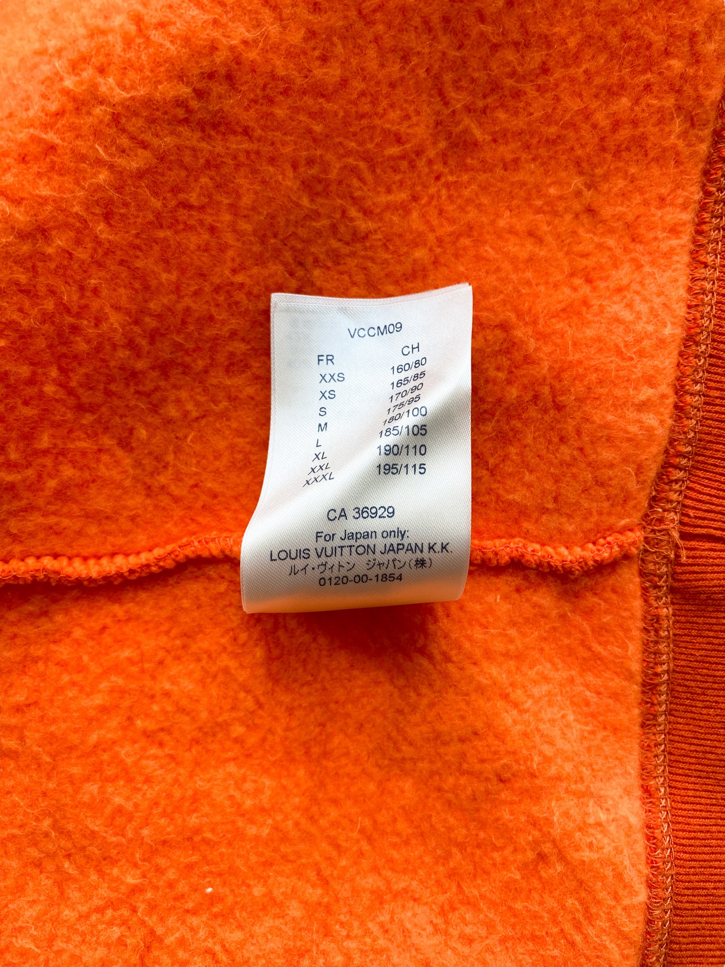 Louis Vuitton Orange Monogram Jacquard Sweater
