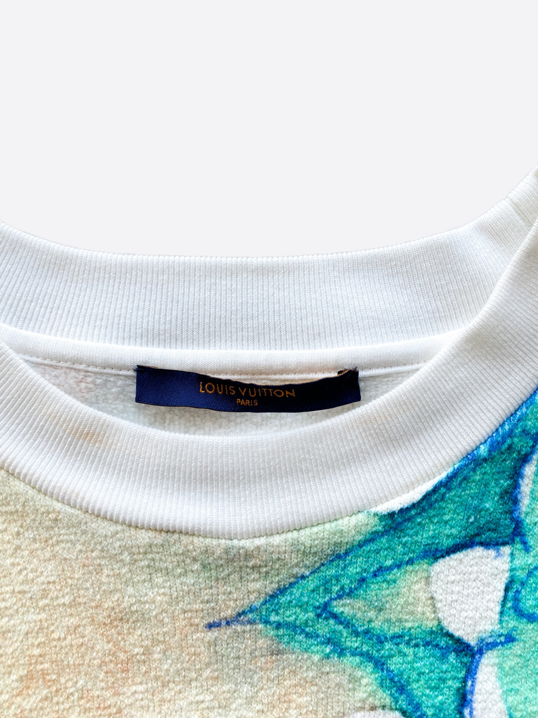 Louis Vuitton Water Paint Monogram Sweater