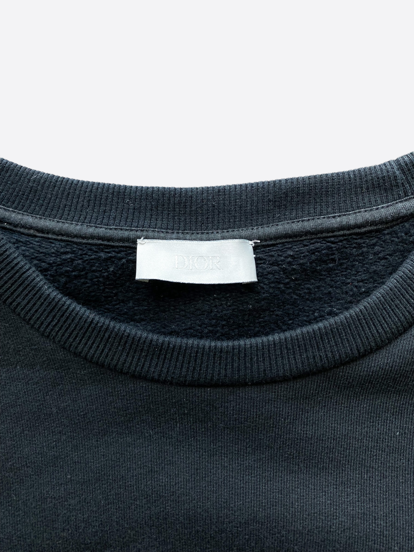 Dior Kaws Black Logo Sweater