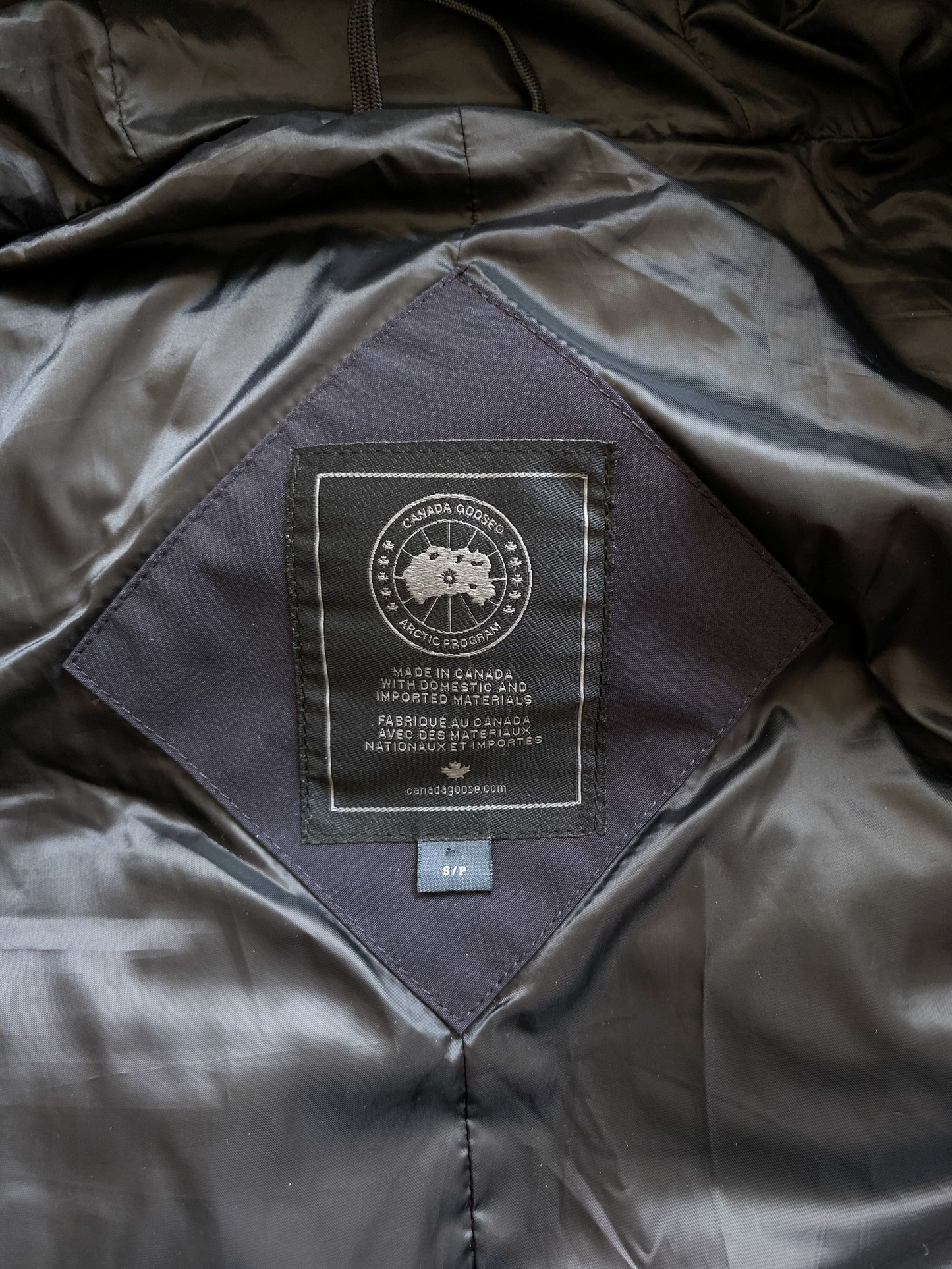 Canada Goose Navy Macmillan Black Label Men's Jacket