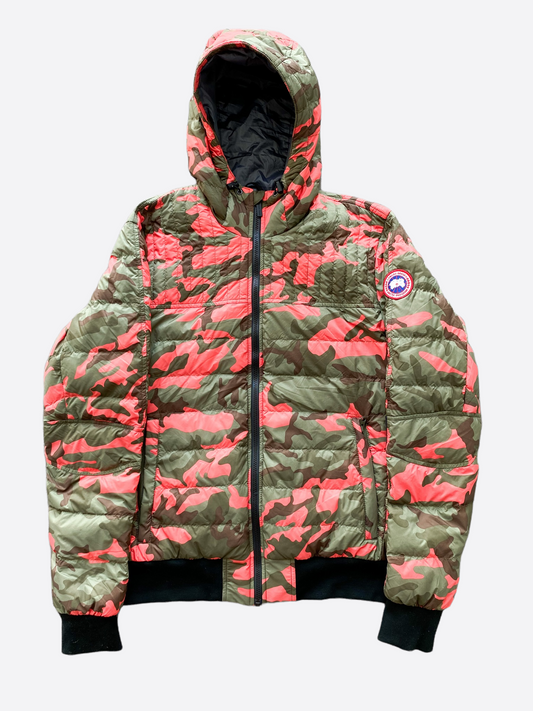 Canada Goose Fire Bud Camo Cabri Hoodie Men's Jacket