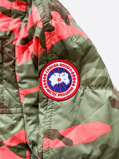 Canada Goose Fire Bud Camo Cabri Hoodie Men's Jacket