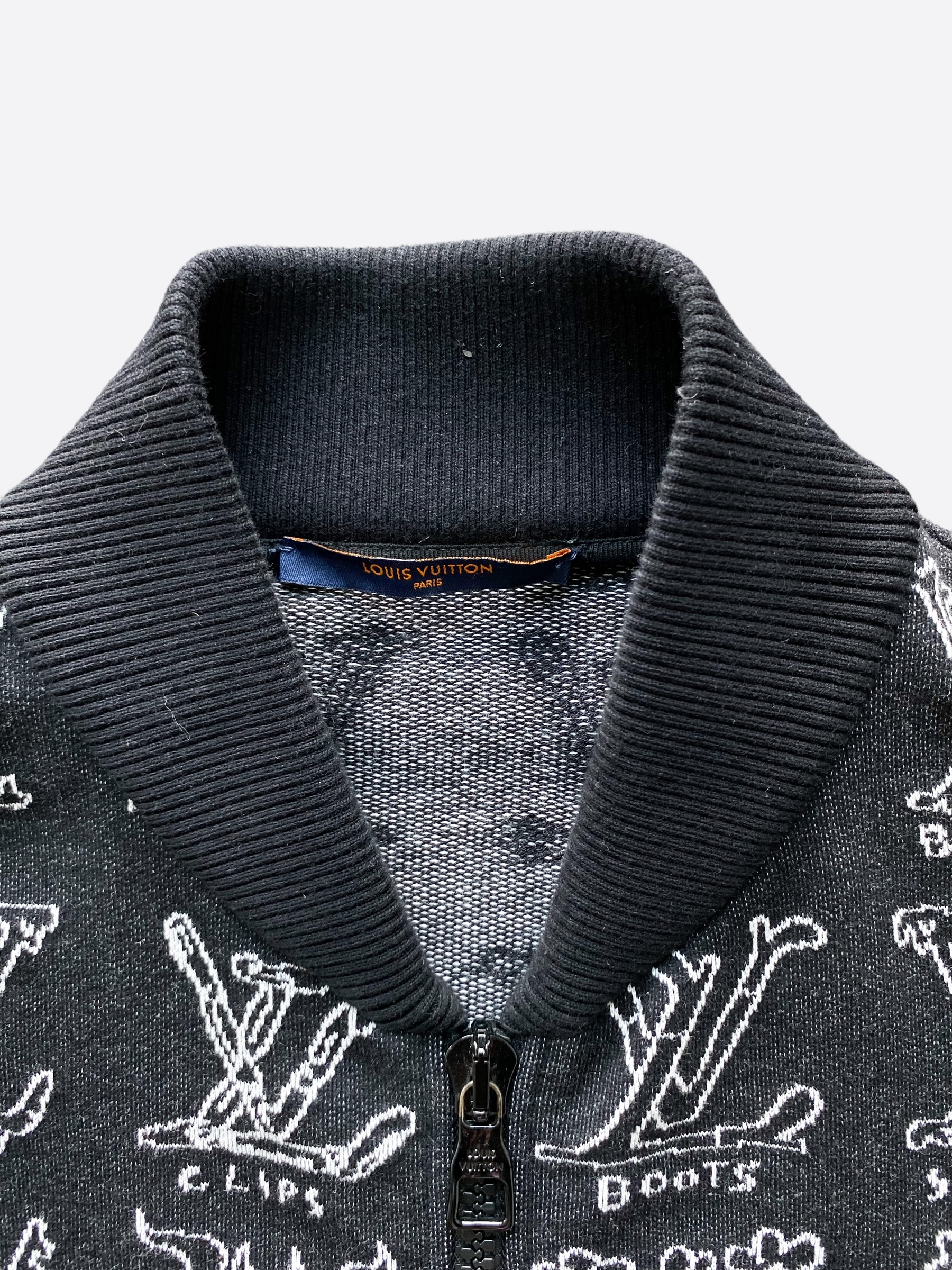 Louis Vuitton Monogram Wool Jacket