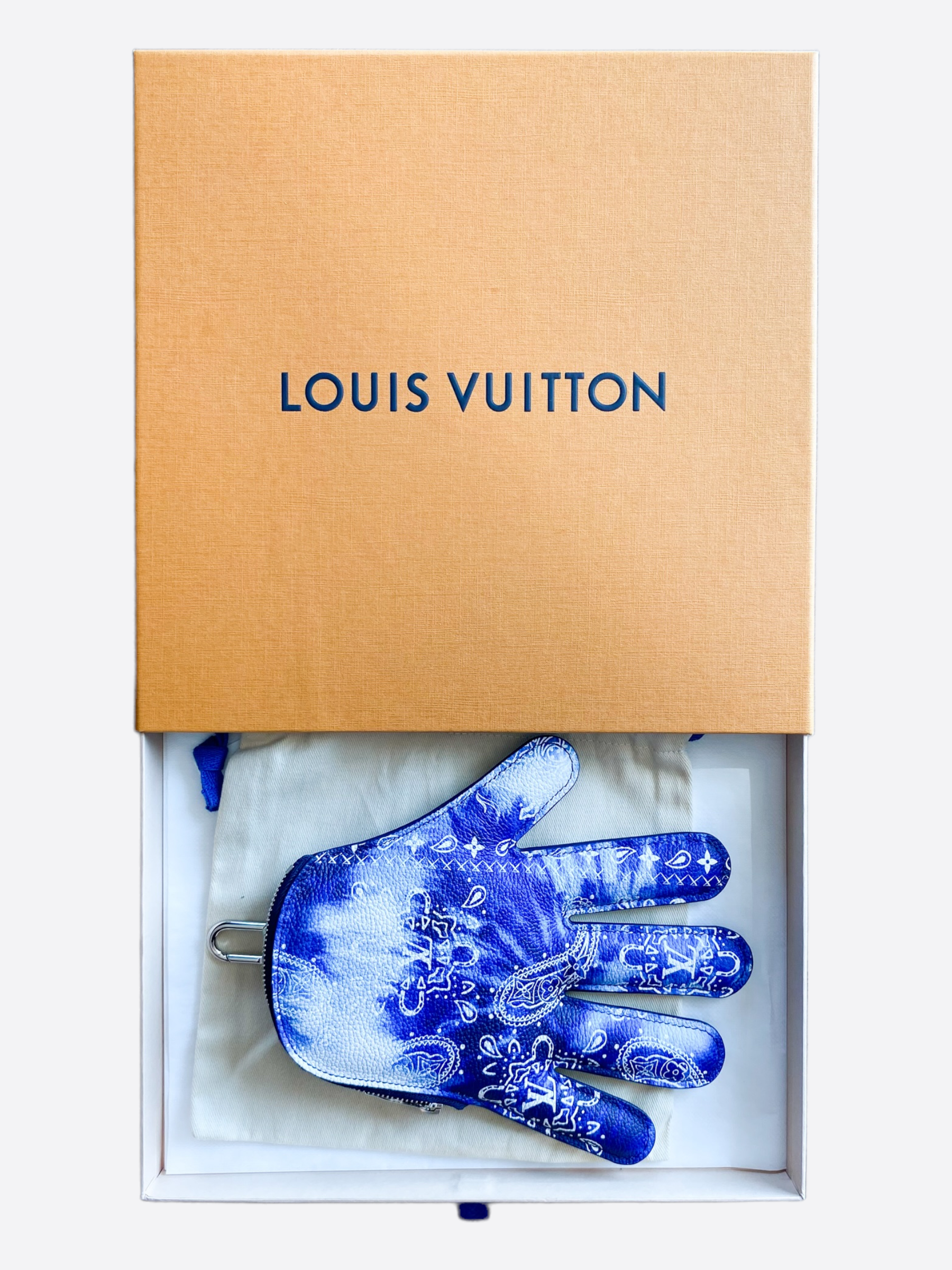 Louis Vuitton Blue Paisley Monogram Hi 5 Pouch – Savonches