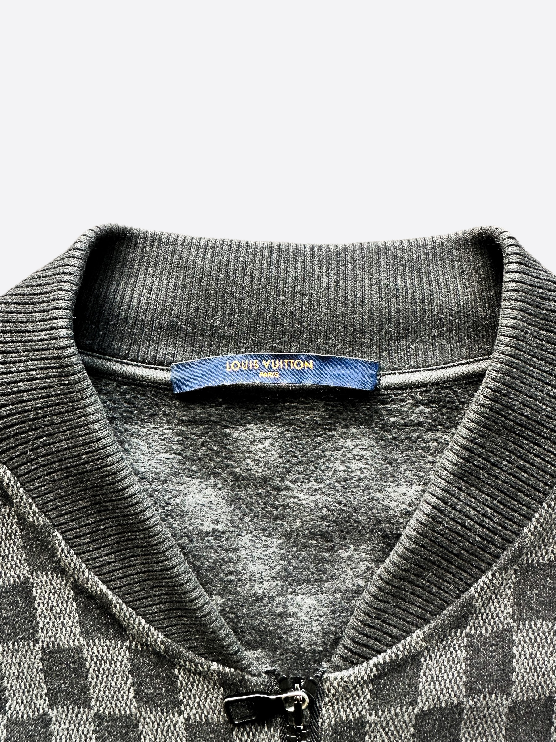 Pre-owned Louis Vuitton Wool Jacket In Grey