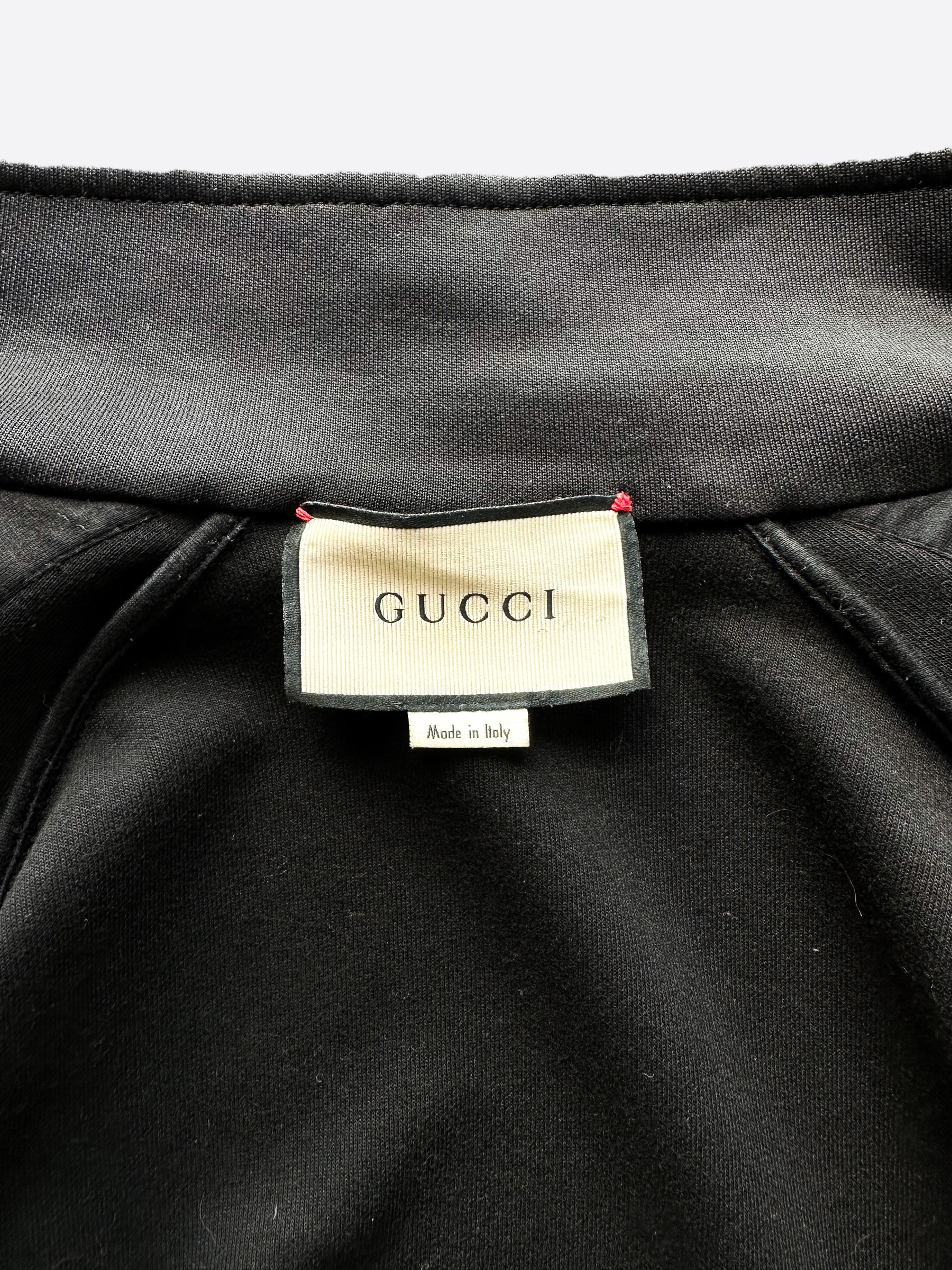 Gucci black band track jacket