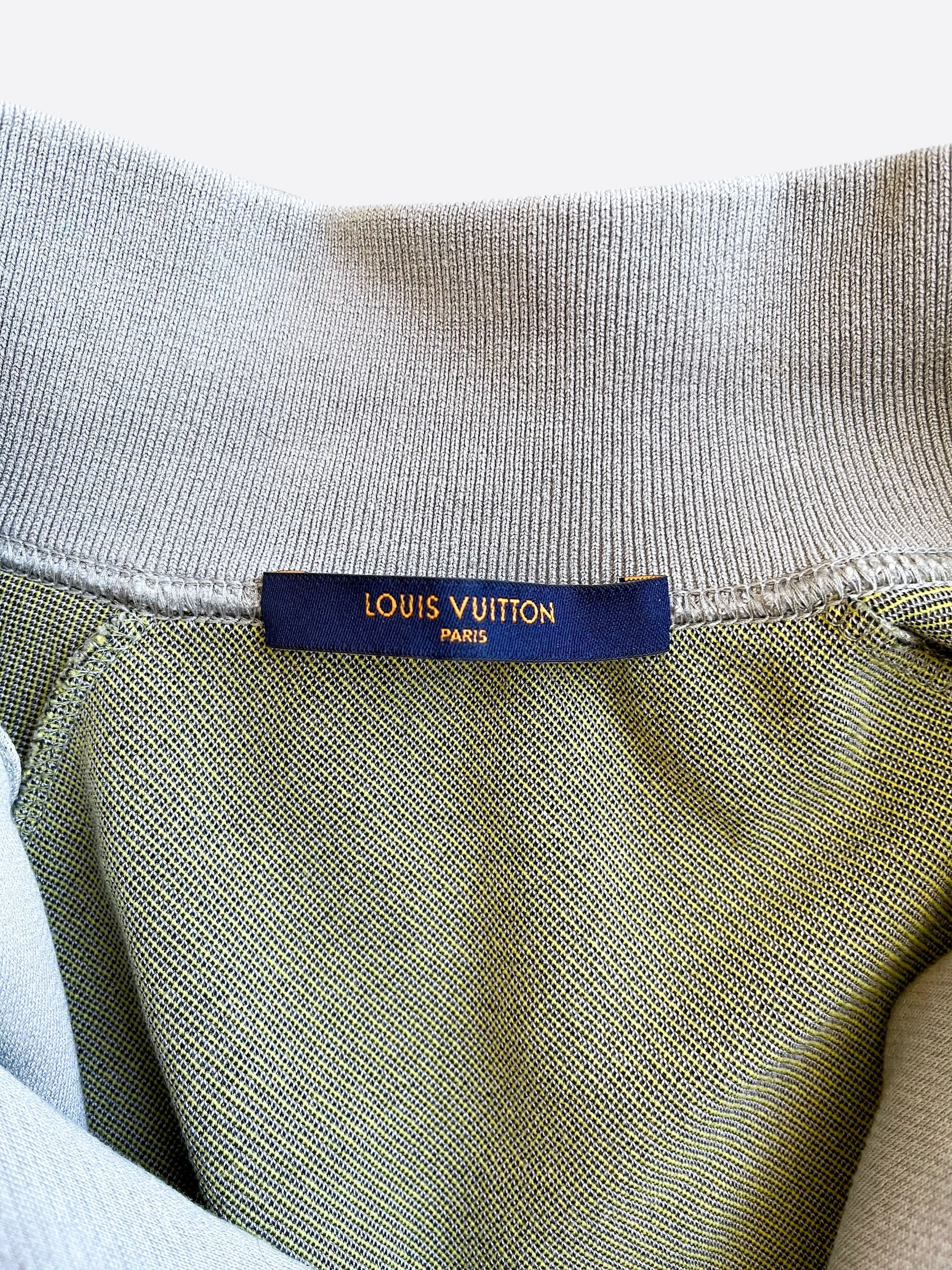 Louis Vuitton Grey Quarter Zip