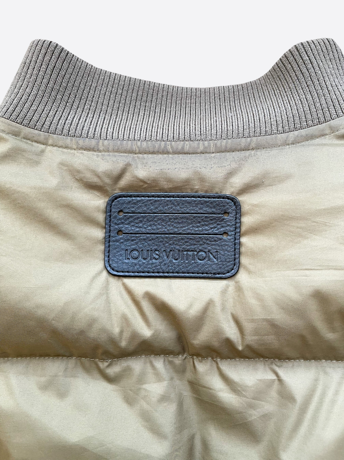 Louis Vuitton Navy Sleeve Monogram Bomber Jacket – Savonches