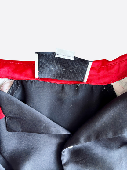 Gucci Black & Red Acetate Bowling Shirt