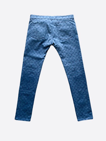 Louis Vuitton Blue Monogram Denim