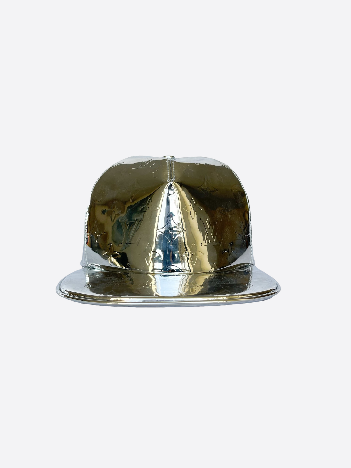 🧢🪞SOLD OUT Louis Vuitton MIRROR Monogram CASQUETTE Runway Hat