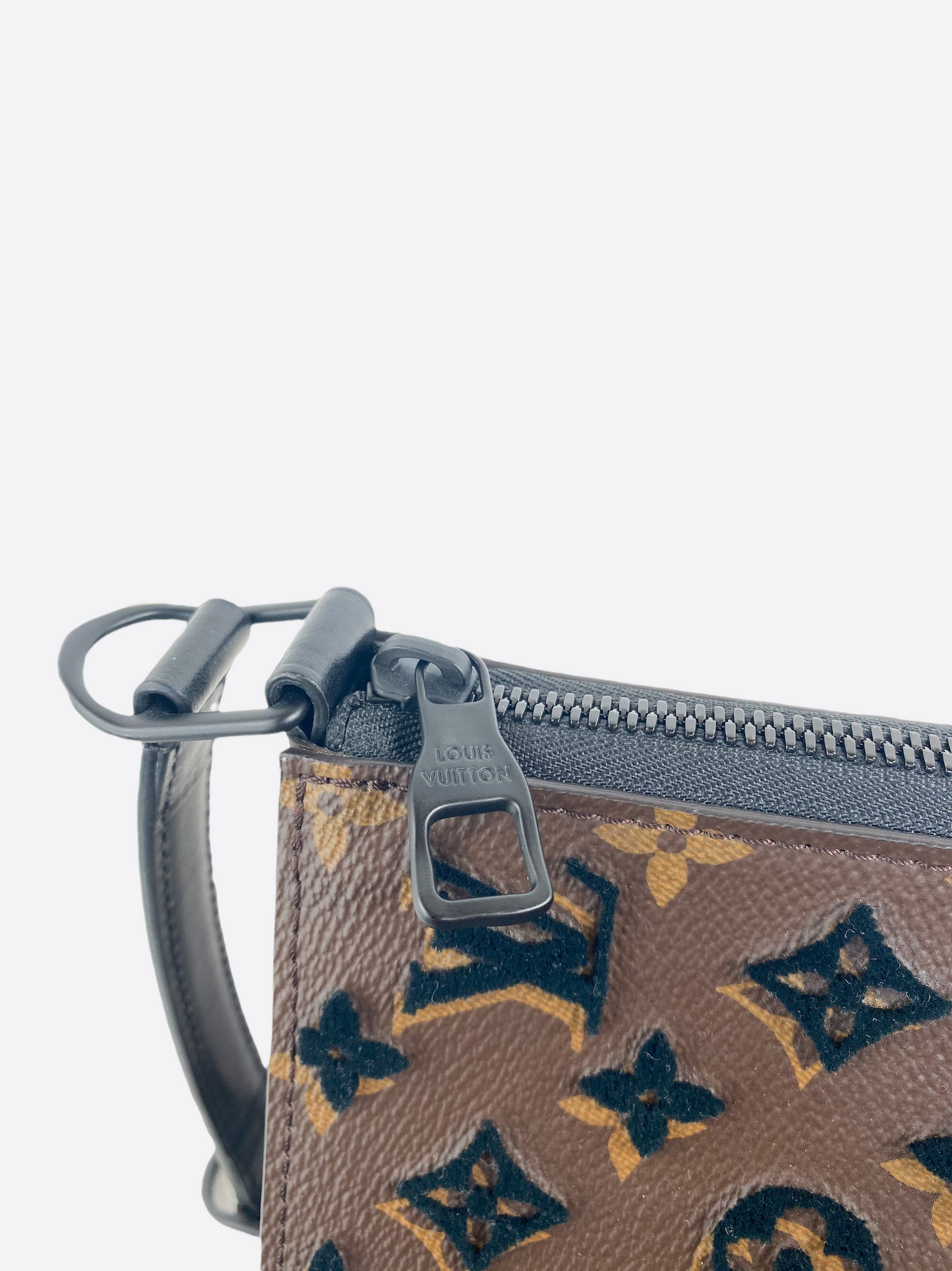 Louis Vuitton Mini Triangle Tuffetage Soft Trunk Bag