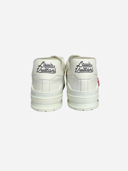 Louis Vuitton White Duck Nigo Trainers