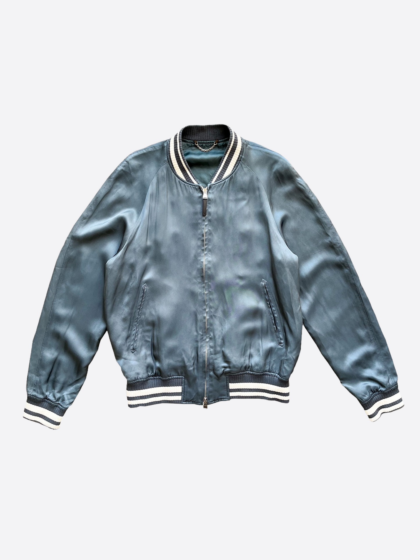 PAUSE or Skip: Louis Vuitton Embroidered Denim Bomber – PAUSE Online