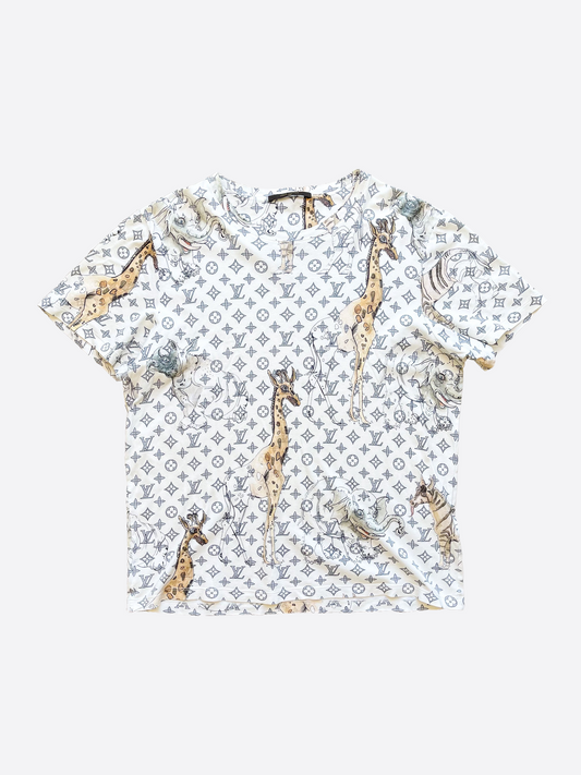 Louis Vuitton Men's Chapman Giraffe T-Shirt
