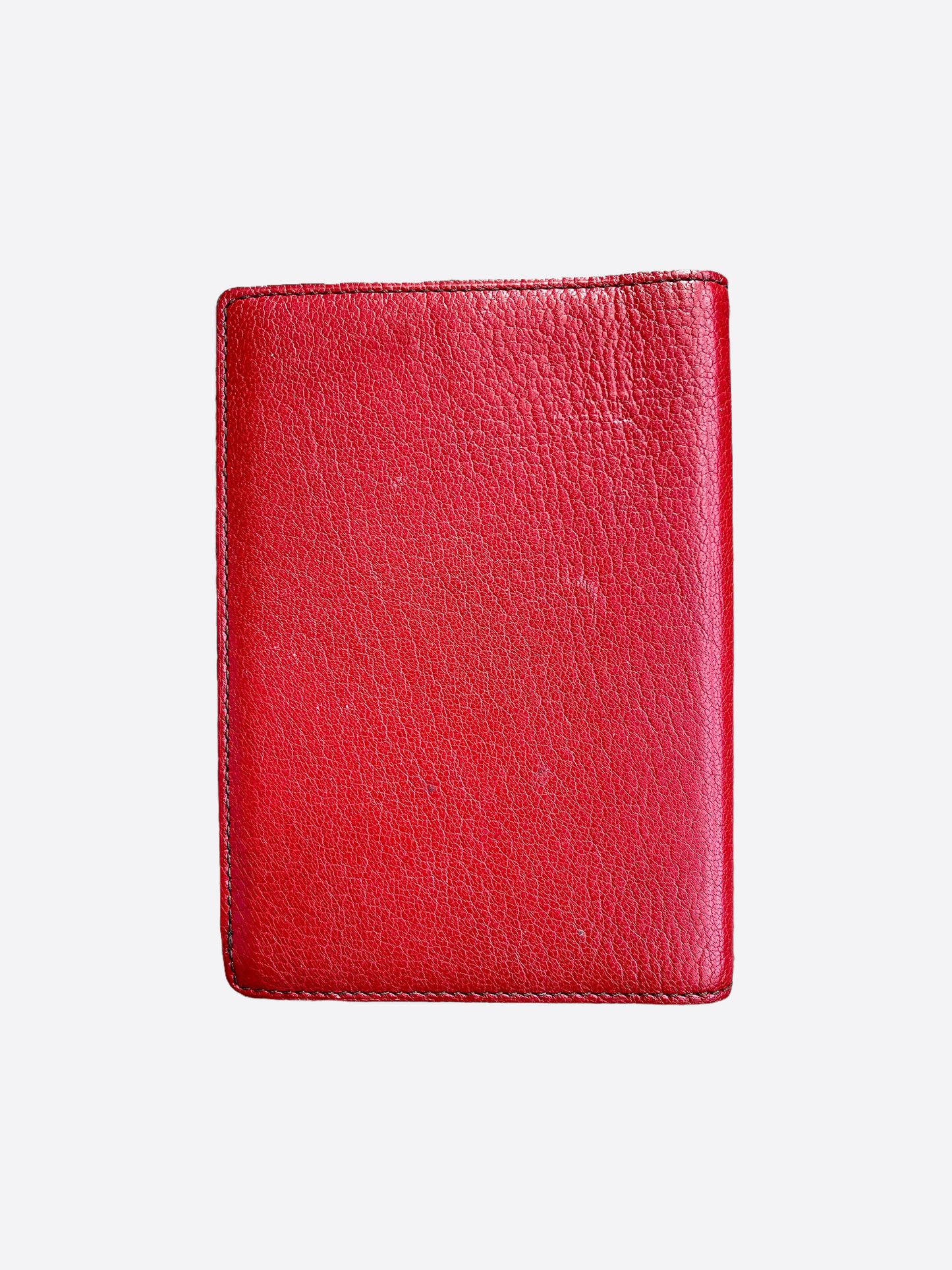 Cartier Red Passport Holder