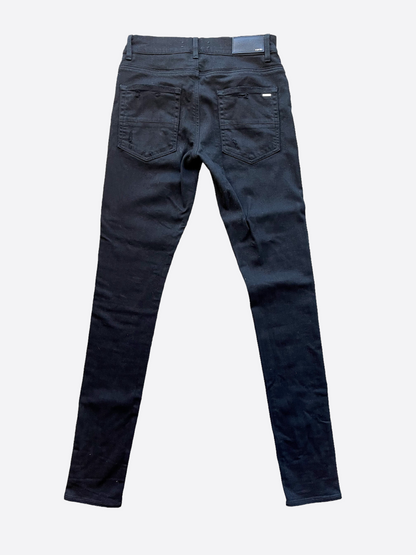 Amiri Black Stack Denim