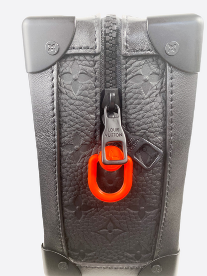 Louis Vuitton Black & Orange Soft Trunk