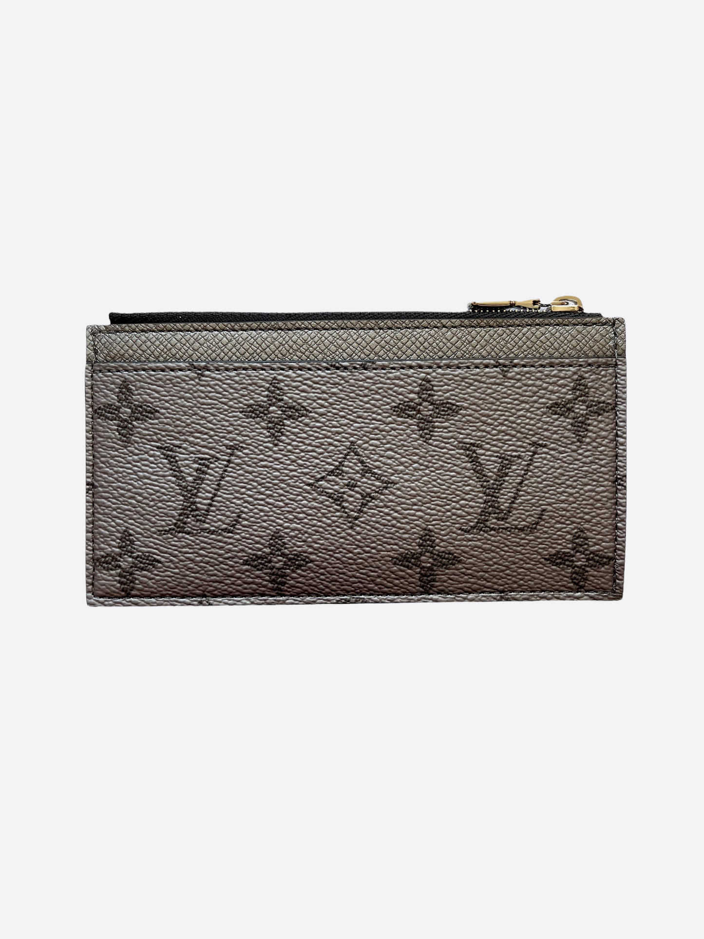 Louis Vuitton Silver Monogram Coin Cardholder