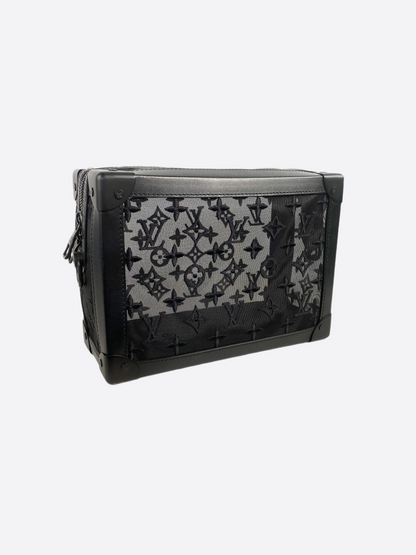 Louis Vuitton Black Mesh Soft Trunk