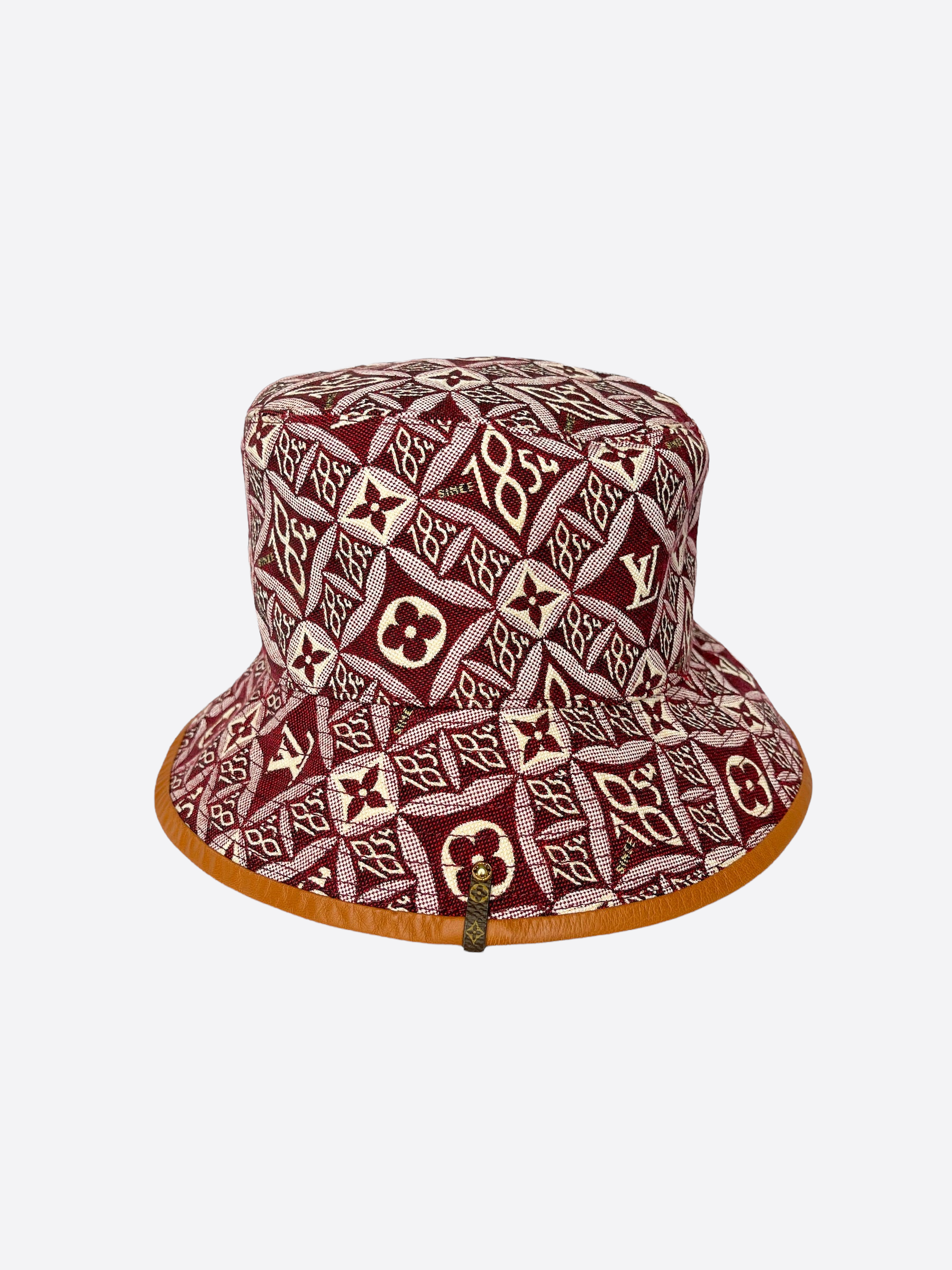 Louis Vuitton Red 1854 Bucket Hat