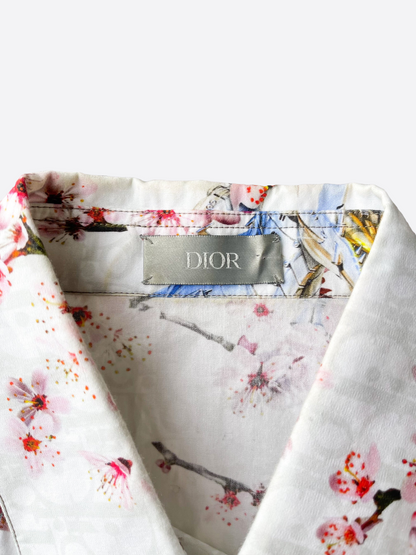 Dior Sorayama Oblique Dinosaur Button Up Shirt