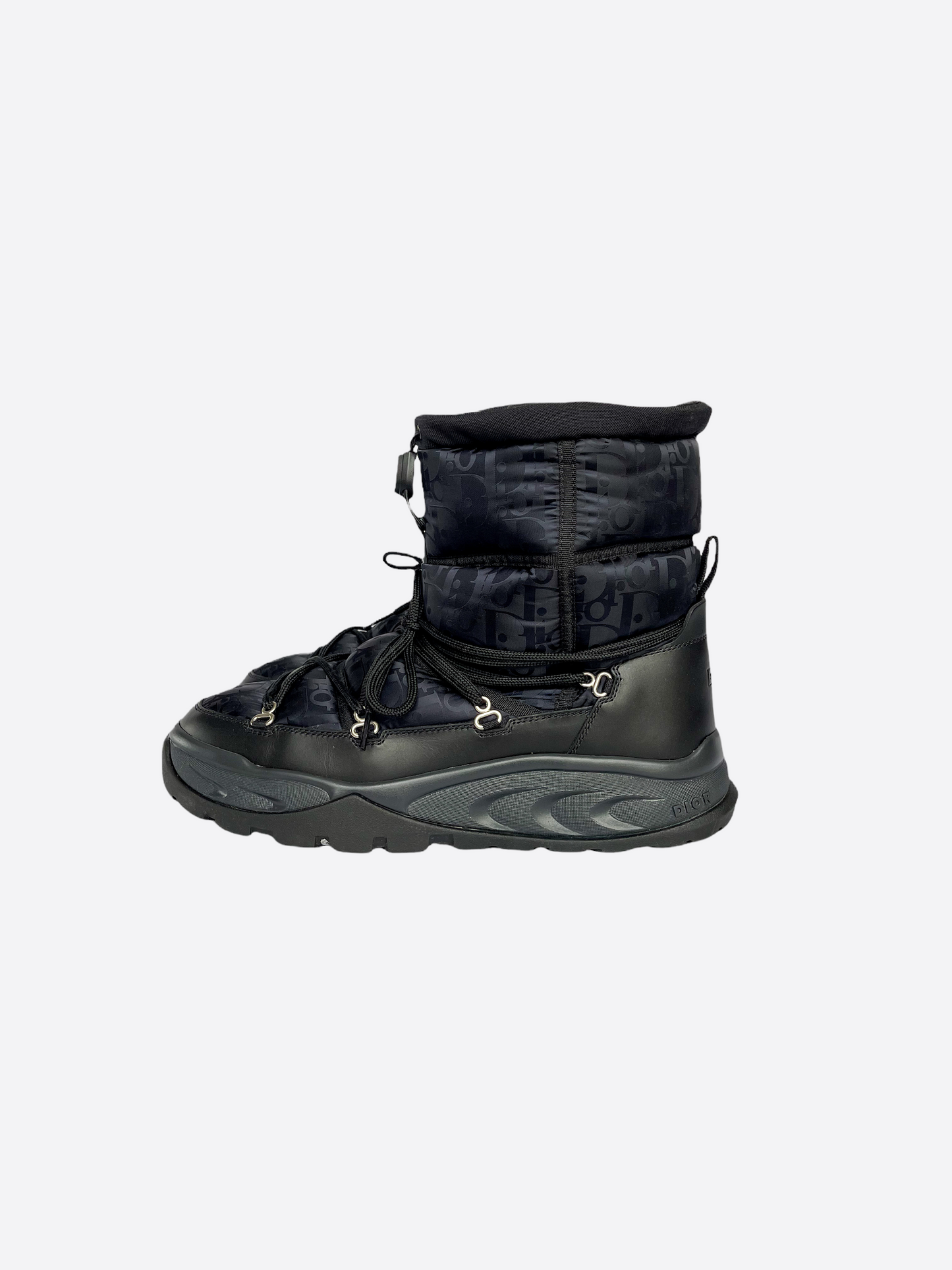 Dior Oblique Laced Snow Boots