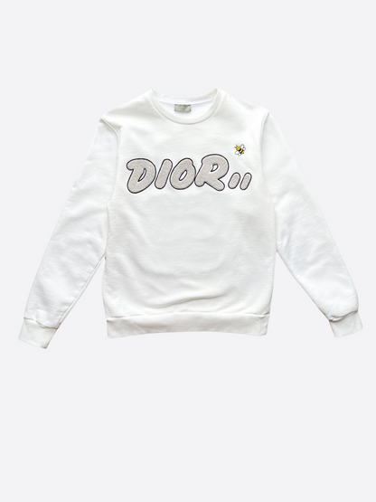 Dior Kaws White Logo Sweater