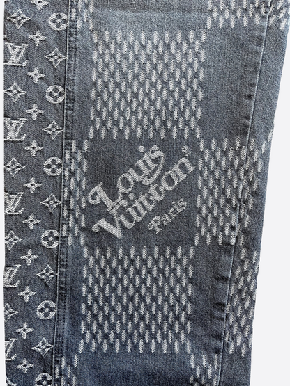 Louis Vuitton Nigo Monogram Jeans