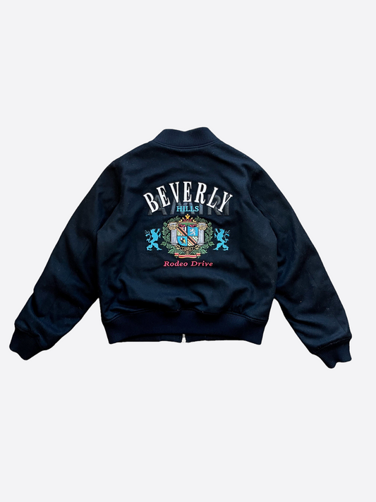 Amiri Black Beverly Hills Embroidered Jacket